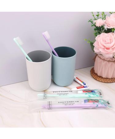 Disposable Toothbrush with Toothpaste - Individually Packaged Perfect for Hotels Travel and Camping (Pack of 50) - Buy Online on GoSupps.com