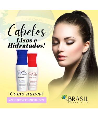  Portier Portier Exclusive Brazilian Progressive Smoothing Kit 2 x 250 ml - Buy Online on GoSupps.com