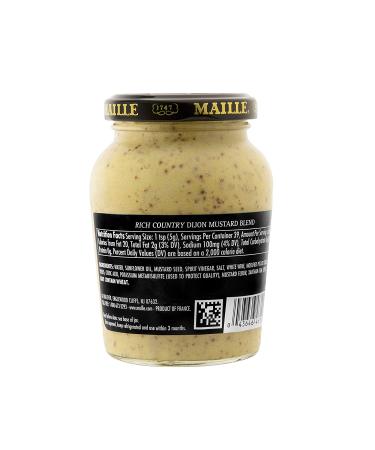 Maille Rich Country Dijon Mustard 7oz - Pack of 6 - Buy Online on GoSupps.com