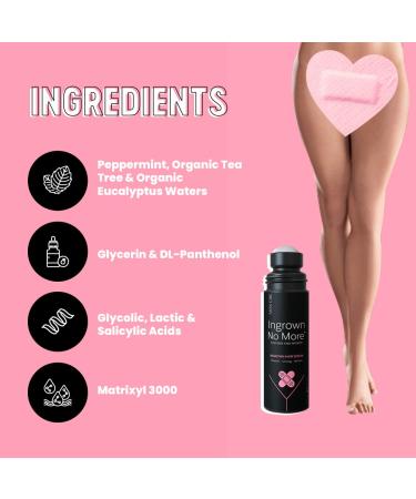 Miss Cire Ingrown Hair Prevention Serum - Effective Treatment for Razor Bumps Dark Spots & Ingrown Hairs - Ideal for Men & Women After Waxing or Shaving - Buy Online on GoSupps.com