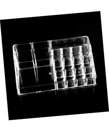 Gogogmee Box Blusher Storage Pressed Stand for Case Eye Display Acrylic Shadow Powder Cosmetic Lip Lipsticks - Buy Online on GoSupps.com