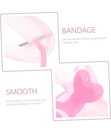 DOITOOL 15 Sets Eyebrow Aid Plastic Eyebrows Template Travel Brow Stencils Portable Four Generations - Buy Online on GoSupps.com