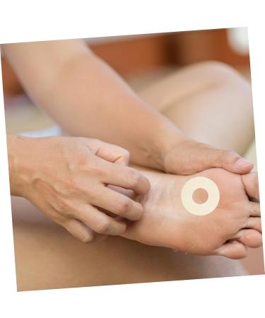 SOLUSTRE 10 Sheets The Prdinary Binder Feet Care Pads Comfry Adhesive Snug Corn Pads for Feet Corn Pads for Toes Corn Cushion Foot Care Supplies Cushions Compact Corn Pads Felt White White 3.50X3.50X0.20CM - Buy Online on GoSupps.com