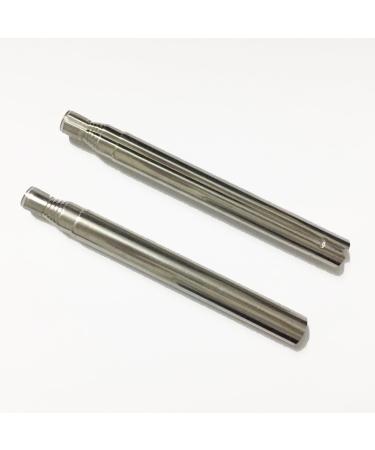 Wuchieal Portable Telescopic Silver Belly Dance Isis Wings Sticks - 1 Pair (71CM) - Buy Now! - Buy Online on GoSupps.com