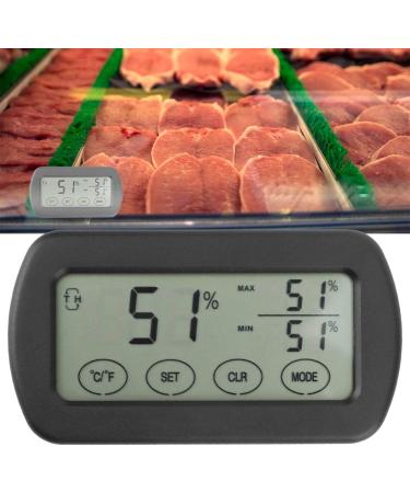 RESTOKKI Mini Hygrometer - Indoor Air Moisture Meter & LCD Touch Thermometer for Accurate Temperature Detection - Buy Online on GoSupps.com