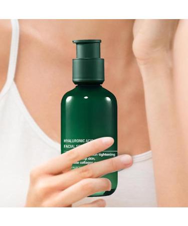 Hyaluronic Acid Facial Essence Skin Firming Rejuvenating Essence Facial Essence Hydrating Moisturizing Skin Care Refreshing Non-Sticky Firming Essence For All Skin Types - Buy Online on GoSupps.com