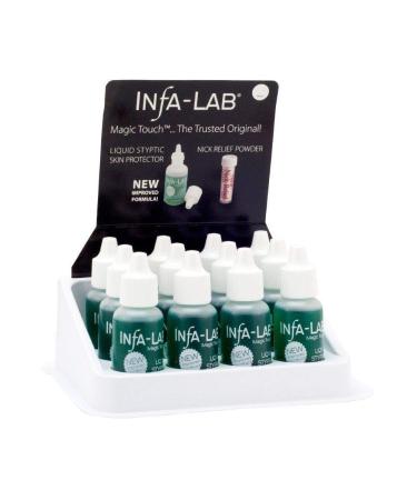 Infalab Magic Touch Liquid Styptic Skin Protector Stop Bleeding Cuts (12 pieces)