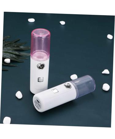 Ipetboom 1pc Sprayer Hydrating Humidifier Desk Humidifier Facial Spa Steamer Portable Car Humidifier Mini Air Humidifier Portable Face Steamer L8 White Shopkeeper The Face - Buy Online on GoSupps.com