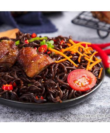 Hot & Spicy Ghost Pepper Noodles Spicy Hot Ramen Instant Noodles Quick noodles Dry mixed noodles Super spicy Packaging black noodle (1 pack) - Buy Online on GoSupps.com