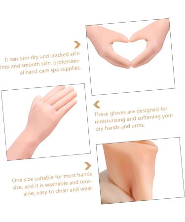 Housoutil 1pair Long Moisturizing Gloves Hand Care Gloves Womens Glives Dry Hand Gloves Round Ponytail Comb Hand Softening Gloves Lotion Dry Hand Moisturizing Gloves Miss Elastic Handle Sebs - Buy Online on GoSupps.com