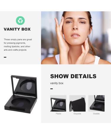 Mikinona 4pcs Blush Box Eyeshadow Box Highlighters Travel Cosmetic Containers Makeup Containers Plastic - Buy Online on GoSupps.com