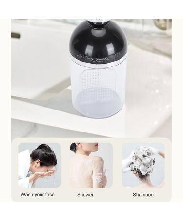 Buy Face Foam Maker - 500ml Electric Facial Cleanser | Waterproof Rechargeable Bubble Maker for Body Wash - Portable & Stylish (Black - Buy Online on GoSupps.com