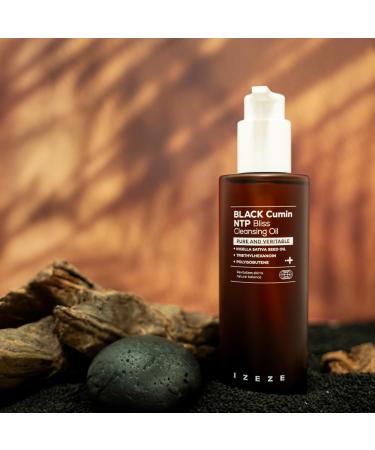 Buy Black Cumin NTP Bliss Cleansing Oil 200ml | Refreshing Moisturizer for All Skin Types | Blackheads & Sebum Care - Buy Online on GoSupps.com