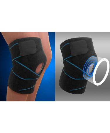 Fitnus Compression Knee Brace - Support Sleeve for Weightlifting, Running, Arthritis - Pain Relief for Men & Women (1 Pack) - Buy Online on GoSupps.com