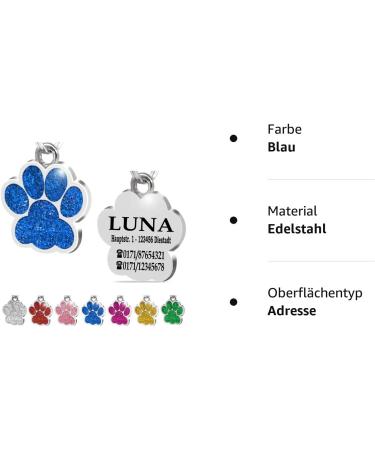 Personalized Paw-Shaped Pet Collars & Hall Bands | Ibera Gifts for Small & Medium Dogs & Cats - Buy Online on GoSupps.com