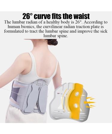 Buy FoRes Back Support Belt - Lumbar Fixation with Plush Gasket & Triple Support Design for Sports Sprain Relief - Large Size - Buy Online on GoSupps.com