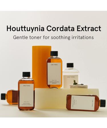 ONE THING Houttuynia Cordata Extract Facial Toner - Vegan Soothing Hydration for Oily Acne Prone Skin - Korean Skin Care - 5.07 fl. oz - Buy Online on GoSupps.com