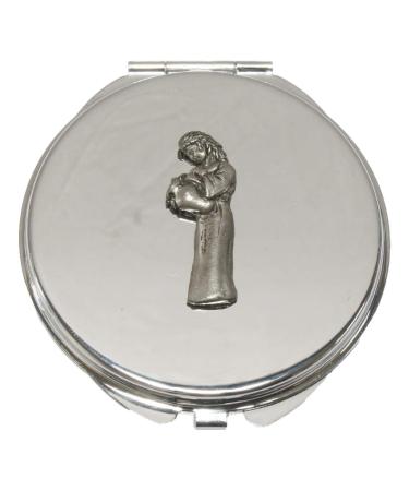 Aquarius The Water Carrier Compact Mirror Handbag Gift With Free Engraving 8