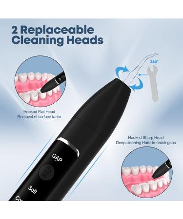 Professional Dental Care Set - Black Toothbrush for Tartar Cleaning & Healthy Mouth | 1 Unit - Buy Online on GoSupps.com