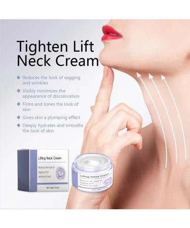 Tighten&Lift Neck Cream Neck Firming Cream Anti-Aging Neck Cream for Tightening and Wrinkles Anti Wrinkle Moisturizing Neck Cream Neck Tightening Creams That Work Smoothing Double Chin Neck Cream - Buy Online on GoSupps.com