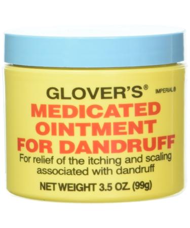 Glover's Medicated Ointment For Dandruff, 3.5 Ounce 3.5 Ounce (Pack of 1)