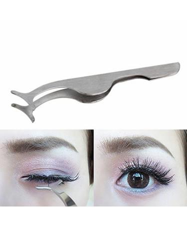 Demarkt artificial eyelashes tufts help tweezer tweezers eyelash tweezers extension
