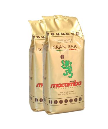 Drago mocambo GmbH 2 x Mocambo Gran Bar 2 x 1 kg of haricots
