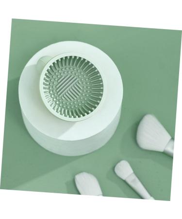 DOITOOL Cleanser of Makeup Brush Cosmetic Brush Cleaner Eyeshadow Brush Cleaner Mat Silicone Brush Cleaning Pad Makeup Brush Scrubber Facial Cleaner Japanese-style Cleaning Bowl Silica Gel - Buy Online on GoSupps.com