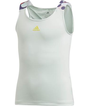 Buy adidas Girls Keyhole Tank Top - Stylish & Comfortable 128 Dshgrn/Shoyelasthan | International Shipping Available - Buy Online on GoSupps.com