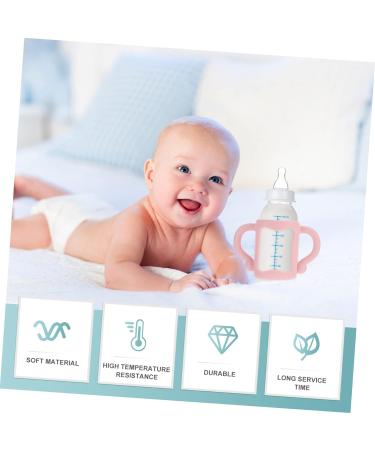 ibasenice 6 Pcs Universal Silicone Handle Feeding Bottle Handle Bottle Handle Bottle Holder Bottle Handles Milk Bottle Handle Breast Milk Cup Assorted Colorx3pcs 10.7x4.6cmx3pcs - Buy Online on GoSupps.com