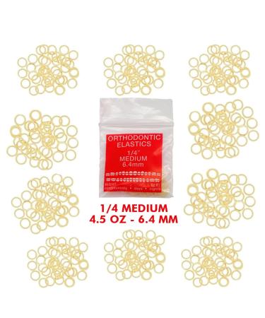 Buy Orthodontic Intraoral Elastics - 1000pcs Medium Surgical Latex - Made in USA | Fast International Shipping - Orthodentalusa Corp - Buy Online on GoSupps.com