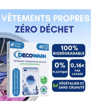 Washing Machine Laundry Sheets (up to 72 washes) - Softening Effect Eco-Friendly Hypoallergenic Vegan and Cruelty Free - C - Buy Online on GoSupps.com