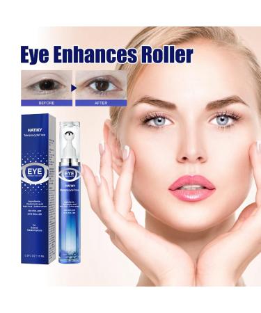 Best Caffeine Eye Cream with 360 Roller for Dark Circles & Puffiness - 5% Caffeine Serum for Wrinkles & Fine Lines - International Shipping - Buy Online on GoSupps.com