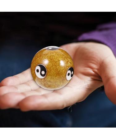 Gleavi 2st Massage Balls - Baoding Balls for Foot Coaching & Asian Meditation | Cloisonn Metal Box - Improve Wellness & Relaxation - Buy Online on GoSupps.com