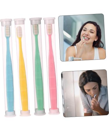Beavorty 4-Piece Wangan Hair Toothbrush Set | Brass Oral Care Tools for Deep Cleaning & Gum Health | Micro Nano Toothbrushes - Buy Online on GoSupps.com