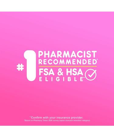 Pepto Bismol Caplets - Fast Relief for Nausea, Heartburn & More - 24 ct - Buy Online on GoSupps.com