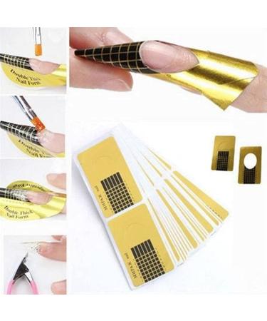 Warm Girl Acrylic Nail Set - 36 Pieces with 3 Colors Glitter Powder UV Primer & Acrylic Fluid for Nail Extensions - Buy Online on GoSupps.com