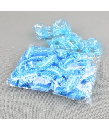 100 PCS Disposable Ear Covers for Shower Hair Salon Care - Waterproof Ear Protector Caps (Clear, Pink, Blue, Yellow) - Buy Online on GoSupps.com