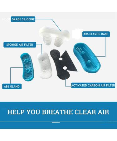 Anti Snoring Nose Vents - Effective Snore Solution for Comfortable Sleep | Nasal Dilators for Men and Women - Buy Online on GoSupps.com