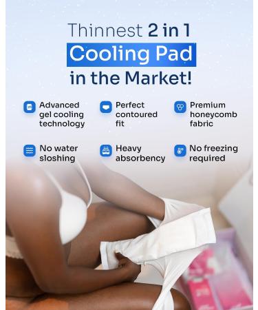 Mommy First Postpartum Recovery Essentials Kit - Instant Cooling Pads Witch Hazel Foam & More for New Moms - Buy Online on GoSupps.com