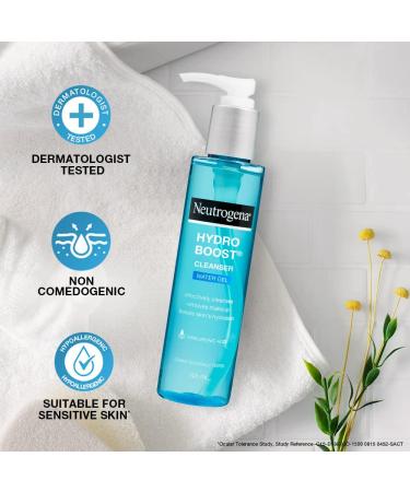 Neutrogena Hydro Boost Water Gel Cleanser - 145 ml | Hydrating & Refreshing | Buy Internationally - Buy Online on GoSupps.com
