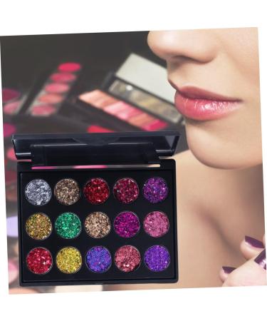 FOMIYES 15 Eyeshadow Pallet Makeup Palette Eyeshadow Powder Eyeshadow Matt Eye Shadow Matte Sequins 1 count (Pack of 1) As Shown - Buy Online on GoSupps.com