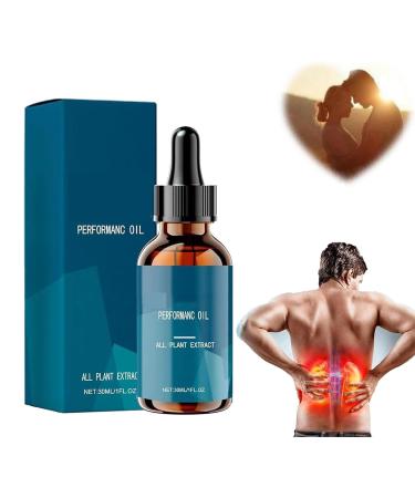 Bio-science Performance Oil for Men Male Growth Nutrition Drops Complex Men's Drops Massage Oils (1 Pcs)