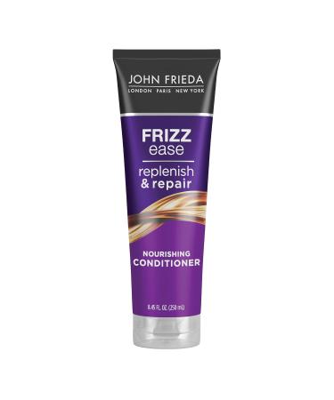 John Frieda Anti-Frizz Conditioner - Replenish & Repair with Argan & Coconut Oil Paraben Free Cruelty Free 8.45 Oz - Perfect for Dry & Frizzy Hair - Buy Online on GoSupps.com
