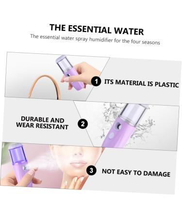 Baluue 2 Pcs Hydrating Instrument Face Sprayer Facial Mister Facial Mist Sprayer Moisturizing Purple Abs - Buy Online on GoSupps.com