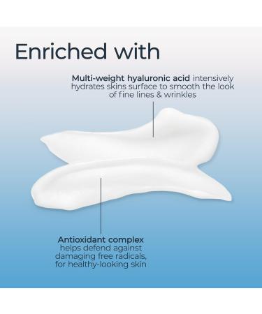 Eucerin Immersive Hydration Replenishing Night Gel Face Cream with Hyaluronic Acid and Provitamin B5 Ultra-Lightweight Face Moisturizer Reduces Look of Fine Lines and Wrinkles 1.7 Oz Jar - Buy Online on GoSupps.com