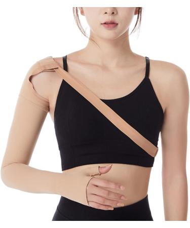 Sonew Lymphedema Compression Arm Sleeve for Right Hand - Breathable Support Cuff & Swelling Relief Bandage - Buy Online on GoSupps.com