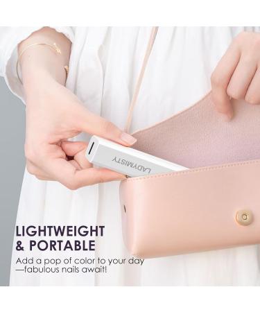 Handheld UV Light for Gel Nails | Mini Portable UV LED Nail Dryer | Cordless Rechargeable Nail Curing Lamp for DIY Manicure - Buy Online on GoSupps.com