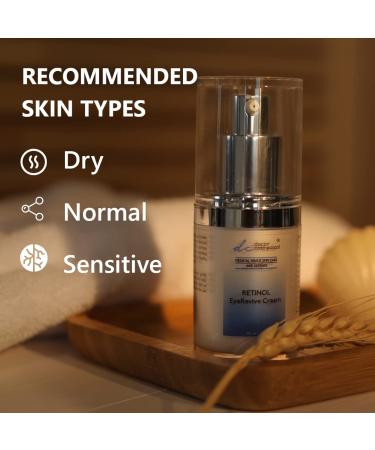 Retinol Eye Revive Cream | Anti-Aging Under Eye Cream for Dark Circles & Puffiness | Reduce Fine Lines & Wrinkles | 0.53 oz / 15g - Buy Online on GoSupps.com