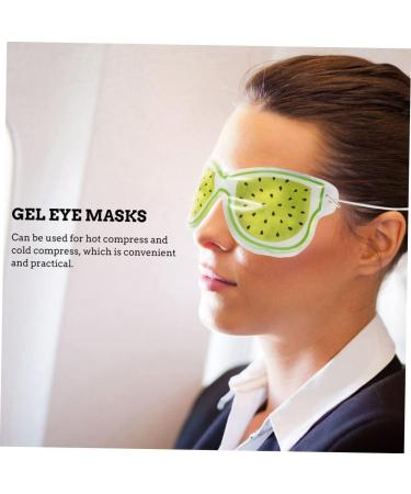 Fomiyes 12 Pcs Cold Compress Eye Masks - Cooling Eye Pads for Toddlers & Travel Sensory Toys & Eye Protection Glasses - Buy Online on GoSupps.com